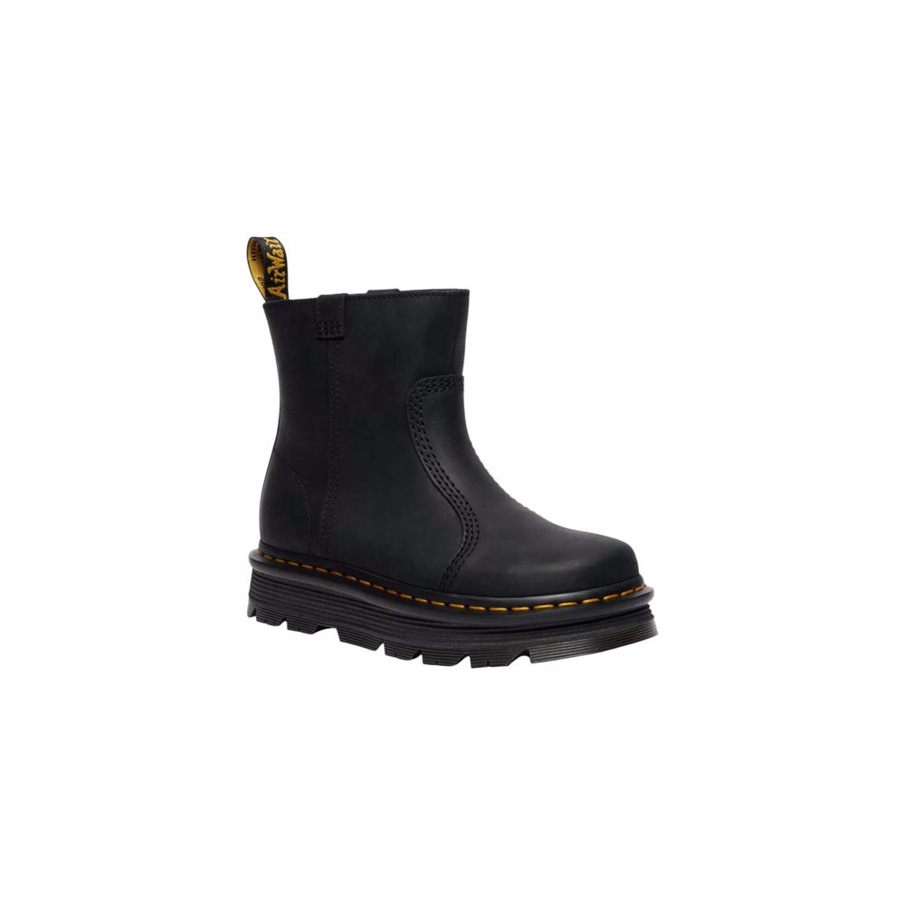 Dr. Martens Black Leather Ankle Boots