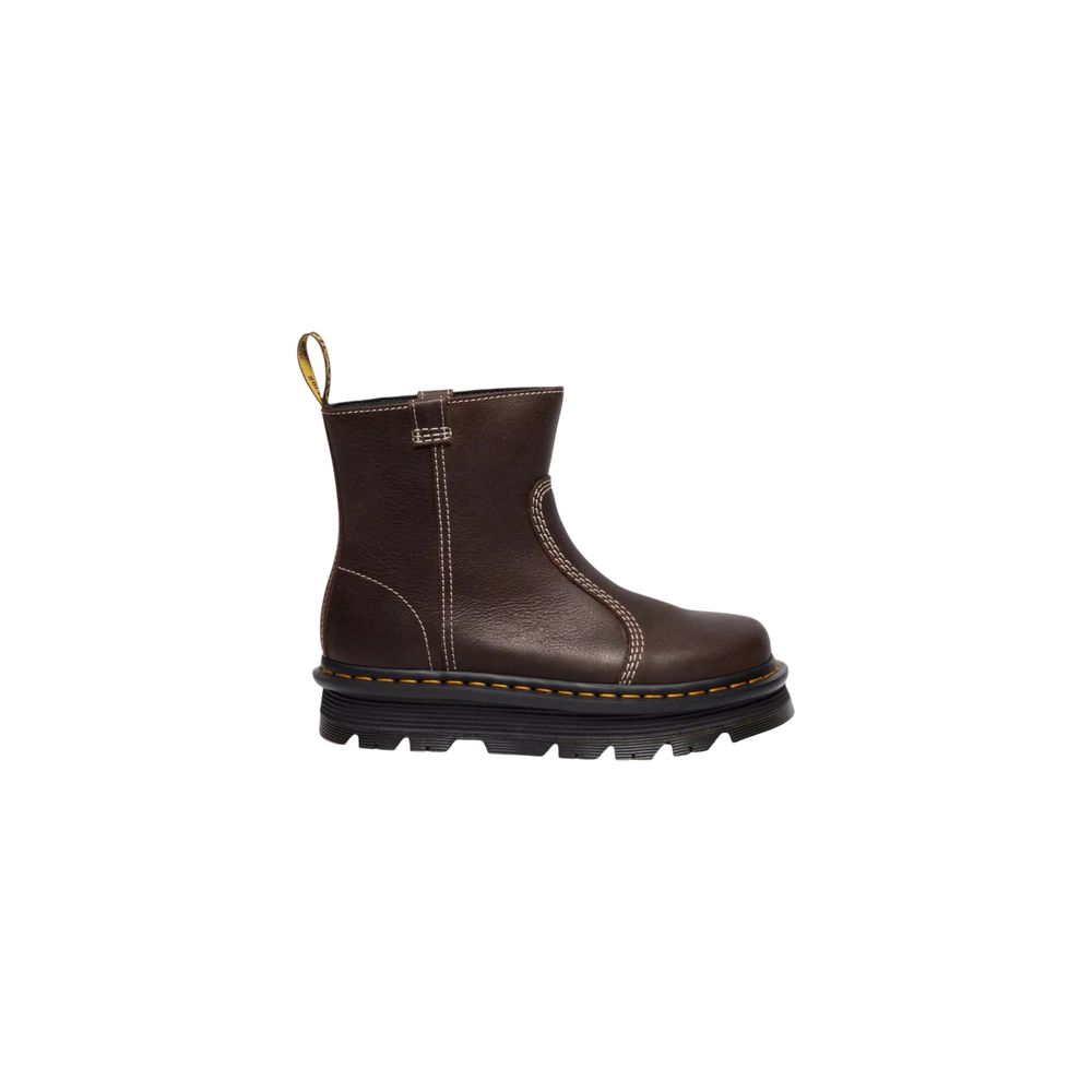 Dr. Martens Brown Leather Ankle Boots