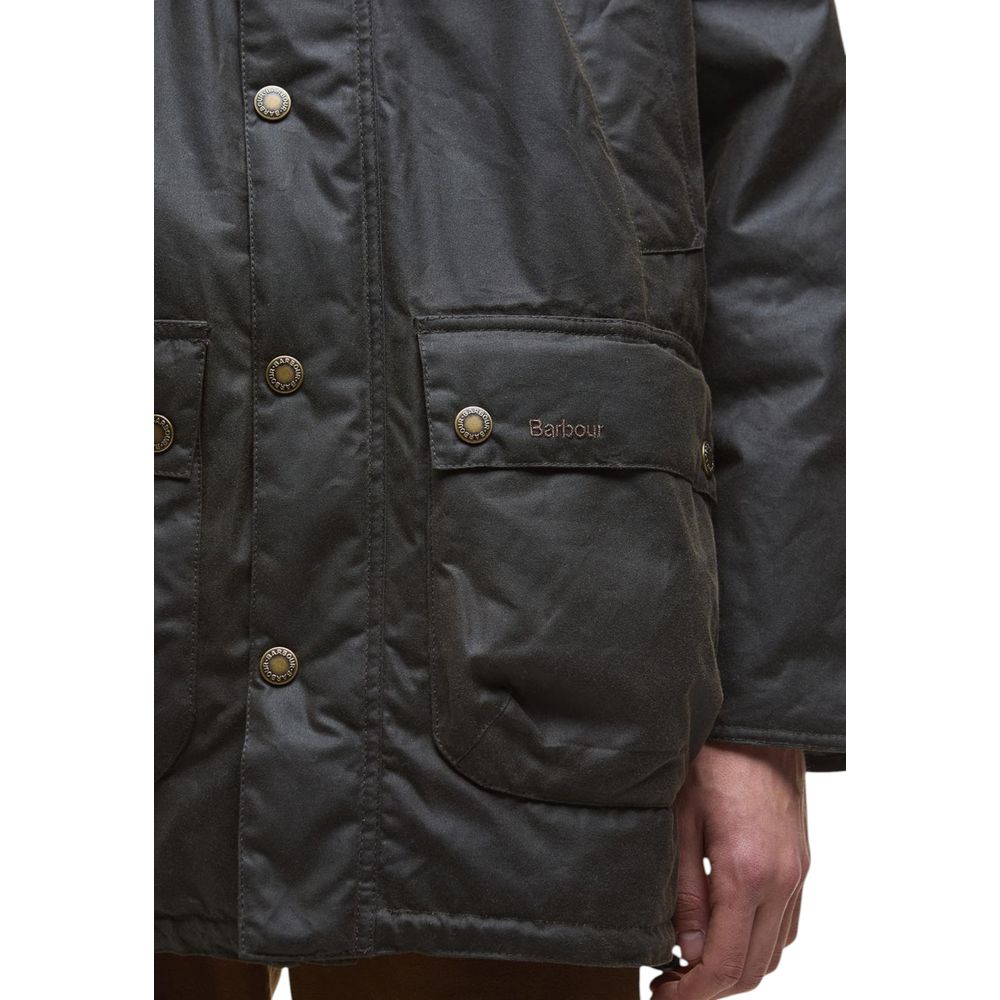 Barbour Green Cotton Parka