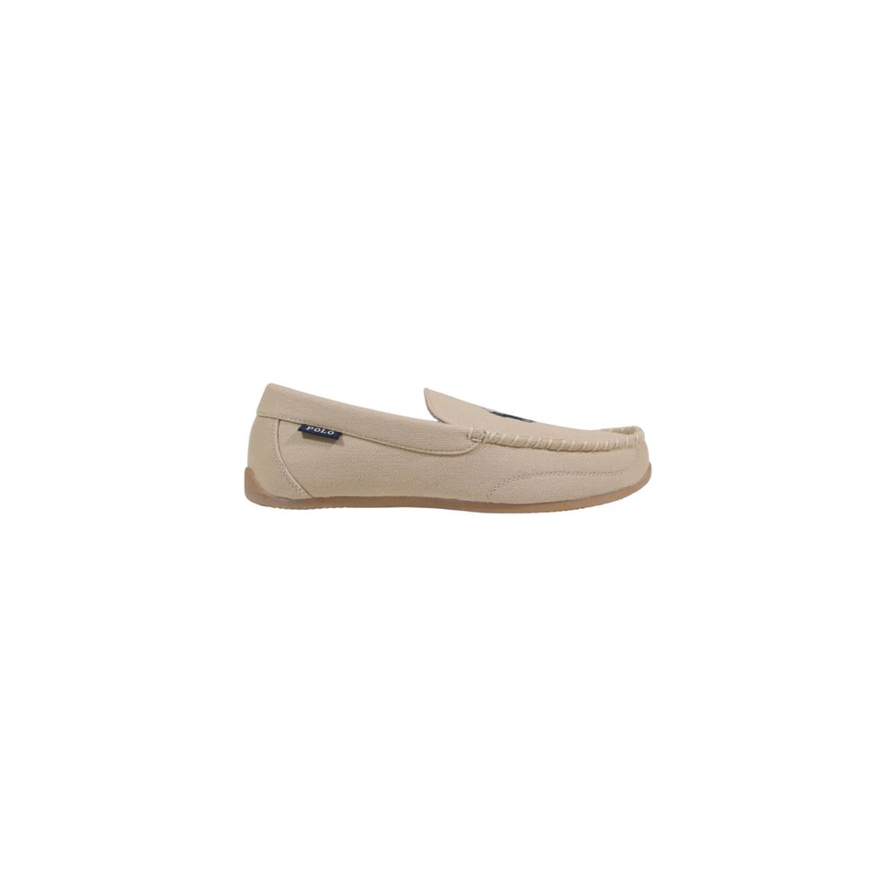 Ralph Lauren Beige Textile Slippers
