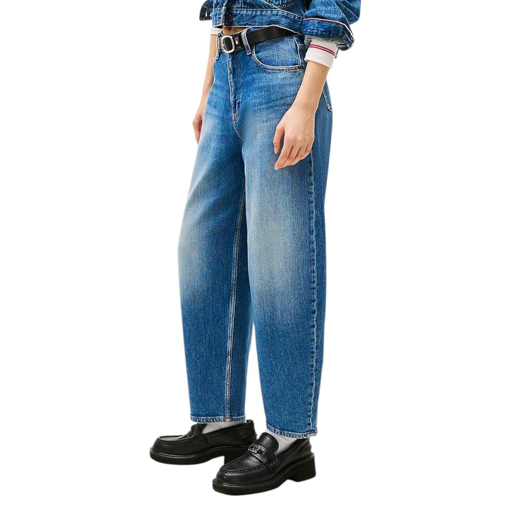 Tommy Hilfiger Jeans Blue Recycled Cotton Relaxed Fit Jeans