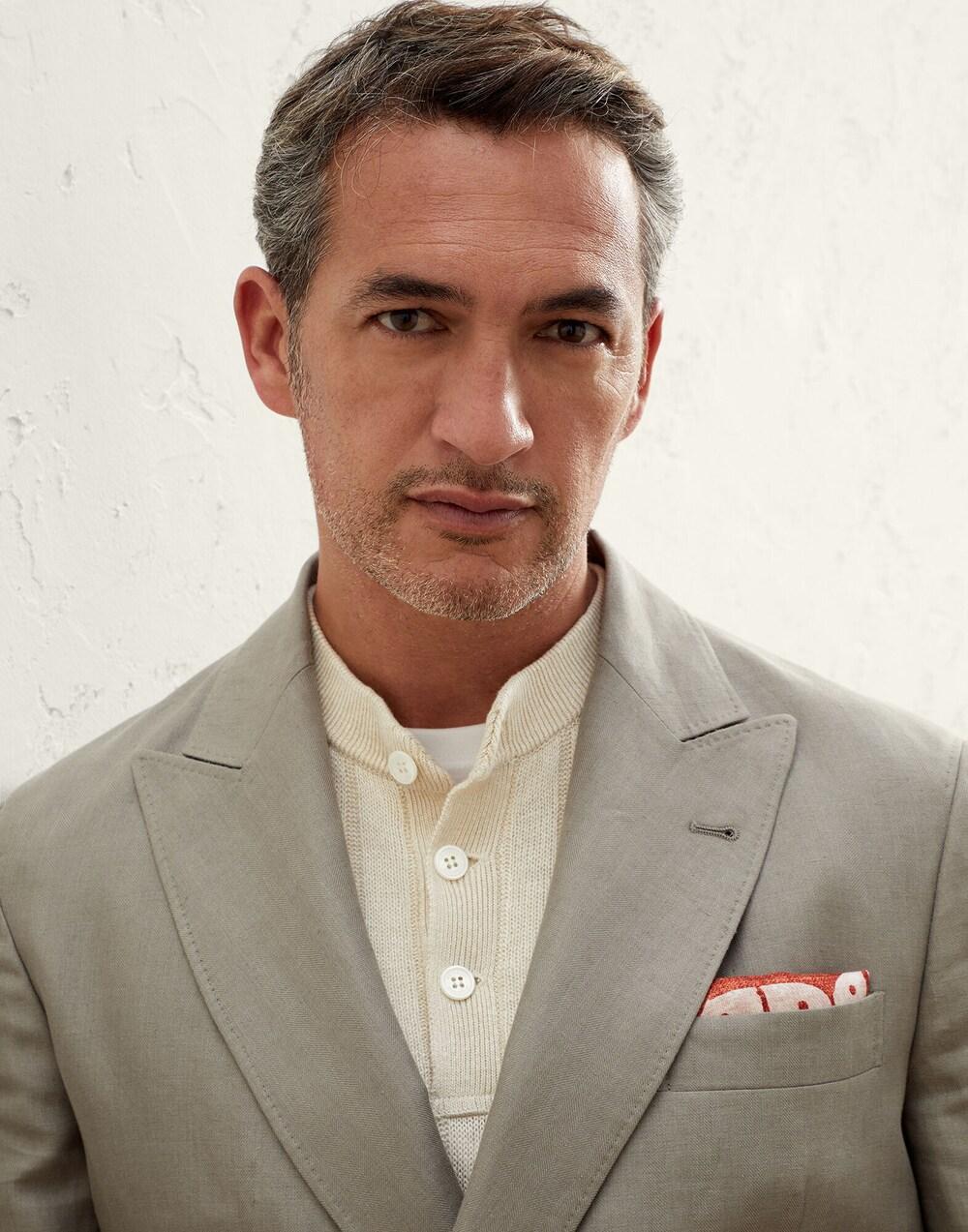 Brunello Cucinelli Green Linen Blazer