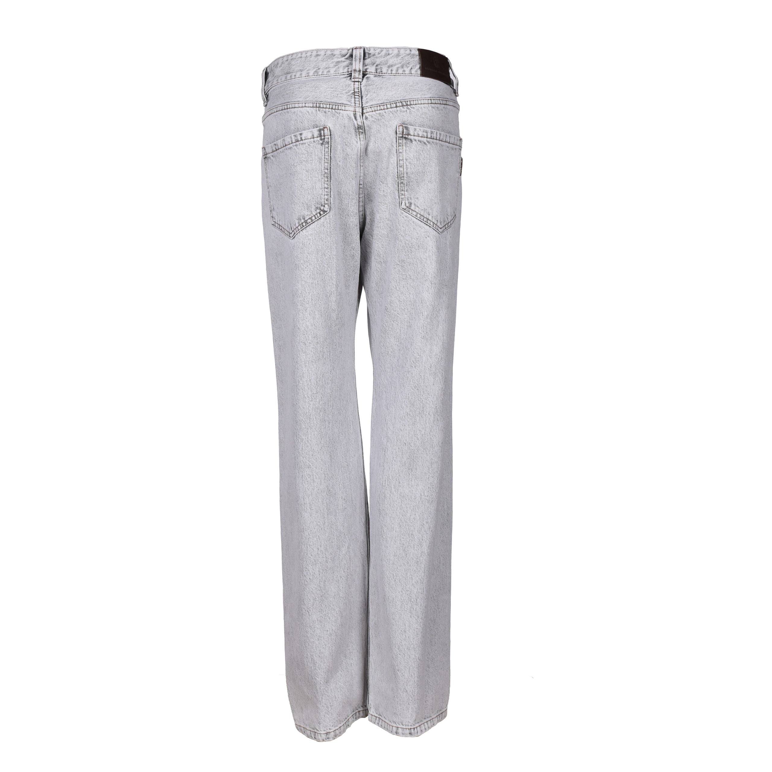 Brunello Cucinelli Natural Cotton Jeans Denim