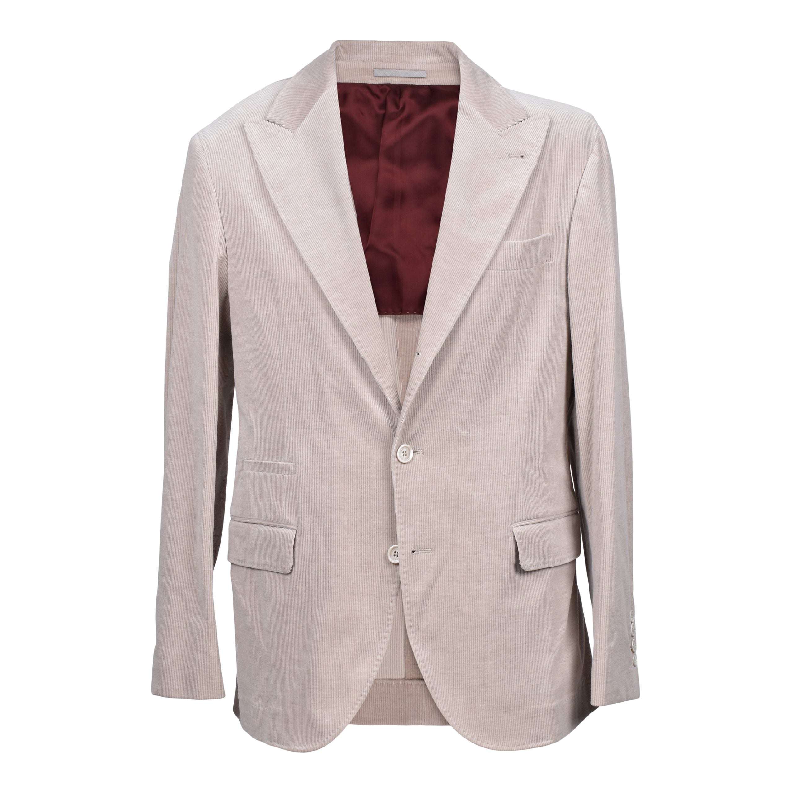 Brunello Cucinelli Beige Cotton Blazer
