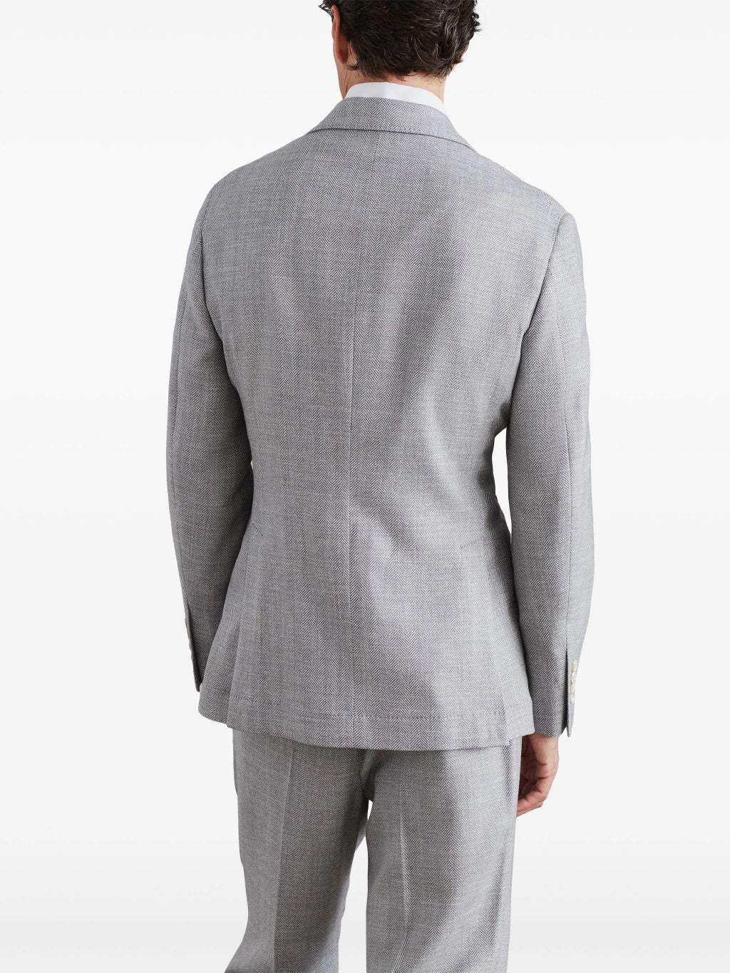 Brunello Cucinelli Gray Wool Blazer