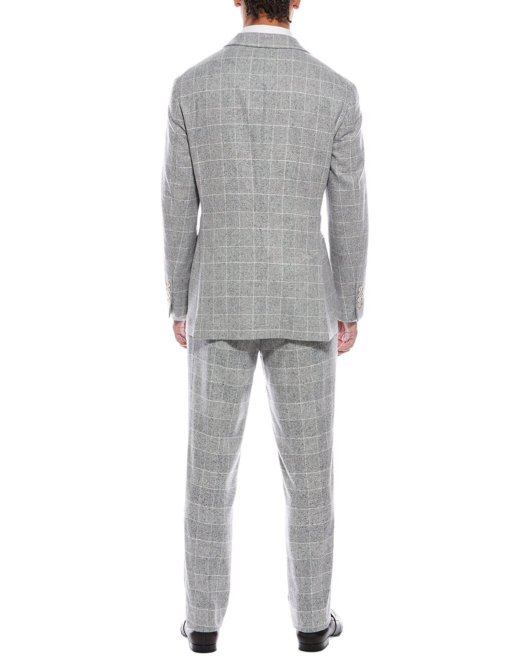Brunello Cucinelli Pearl Silk Two-Piece Suit