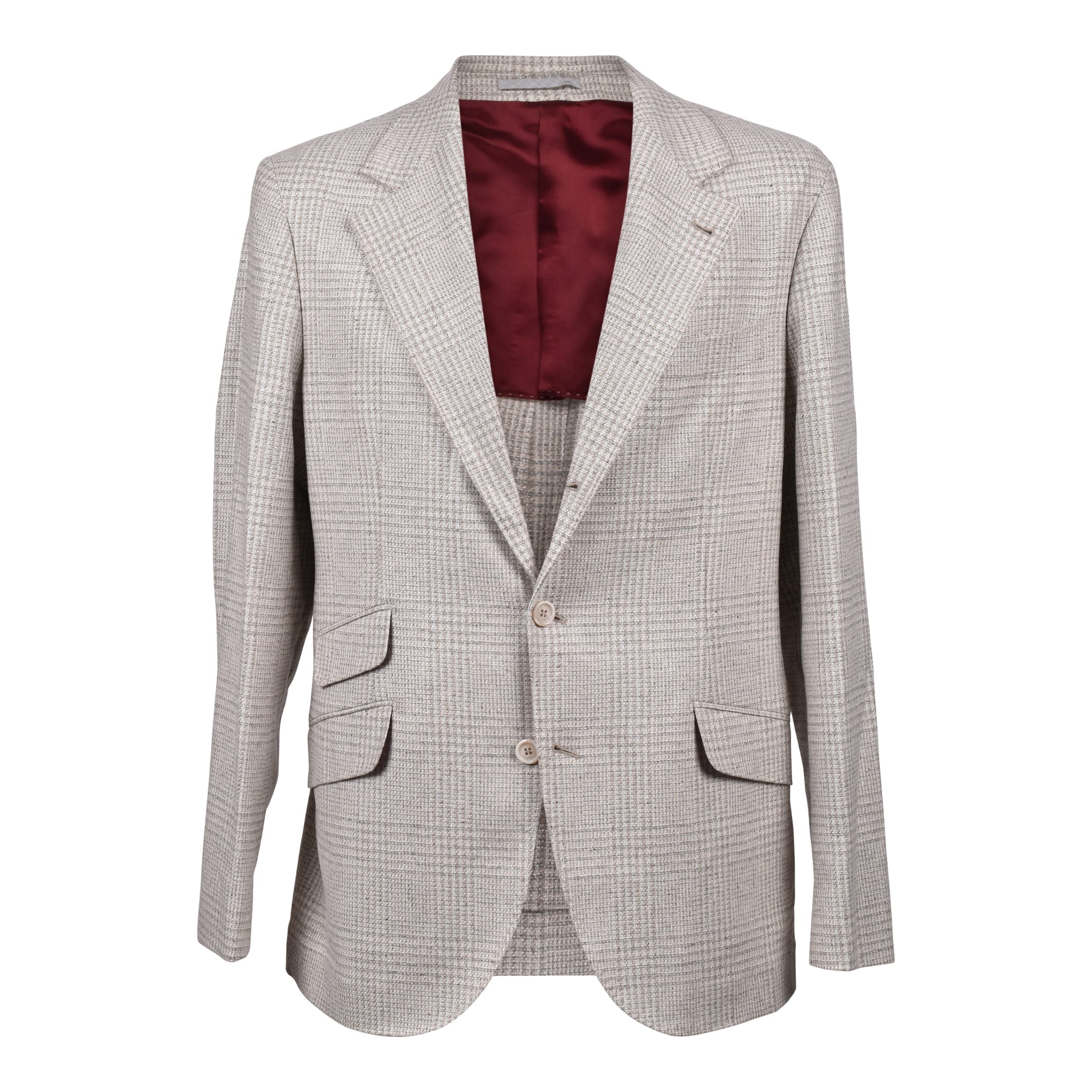 Brunello Cucinelli Beige Wool Blazer