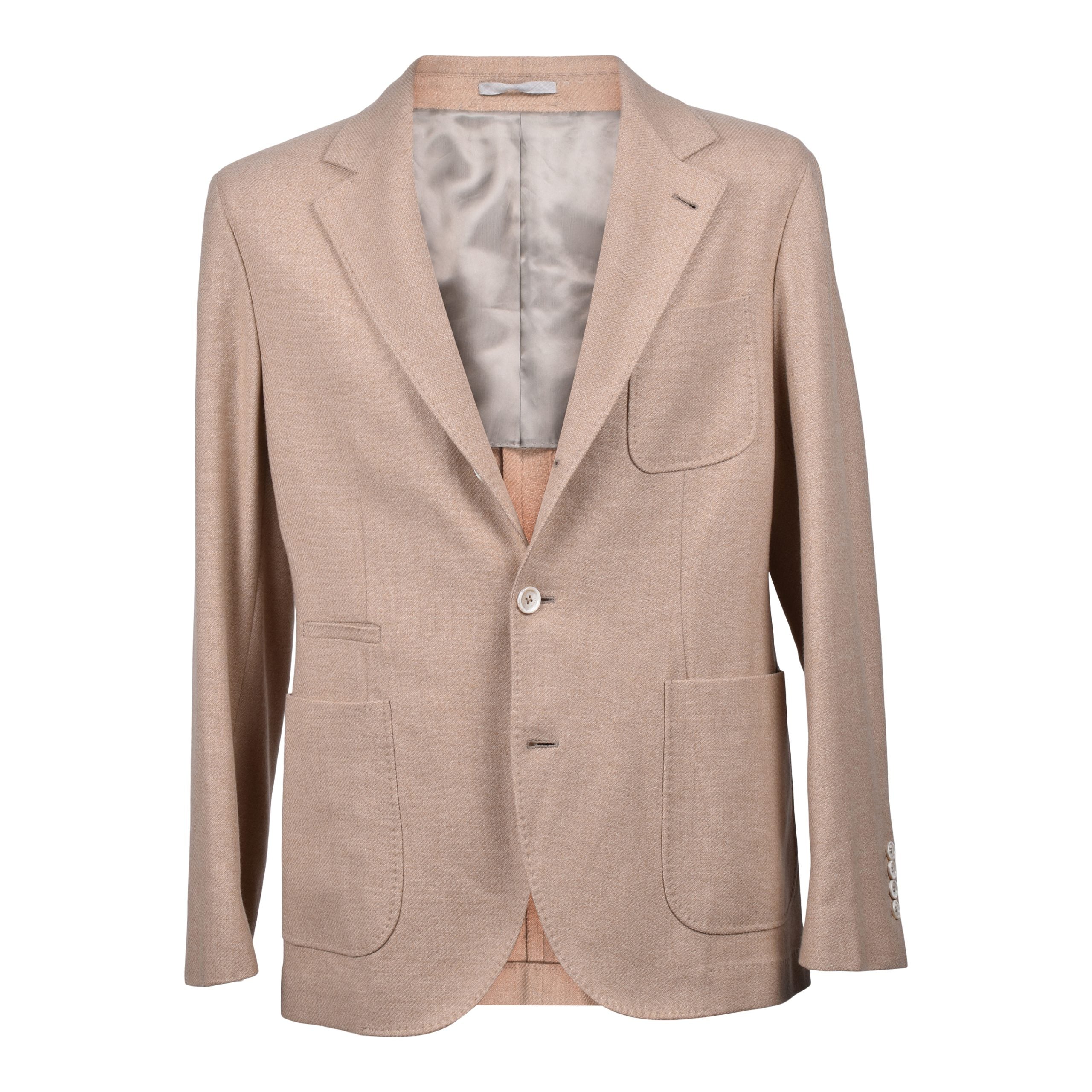 Brunello Cucinelli Beige Wool Blazer