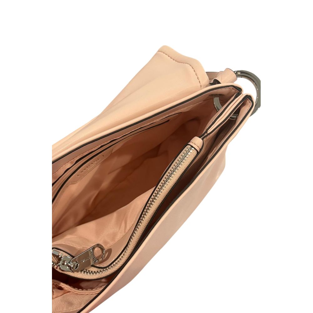 Twinset Pink Polyurethane Women Shoulder Bag