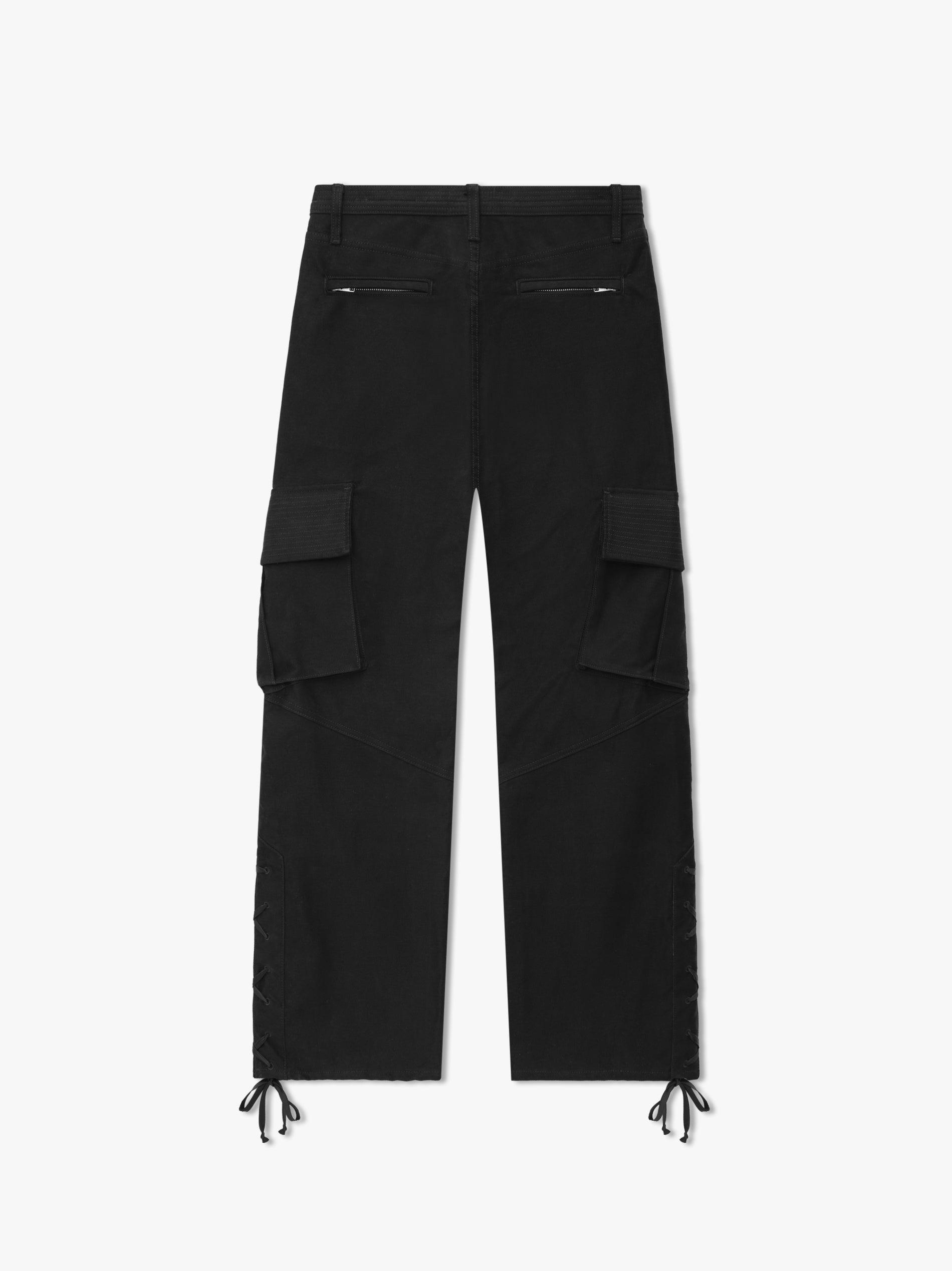 Rhude Black Hemp Cargo Pants