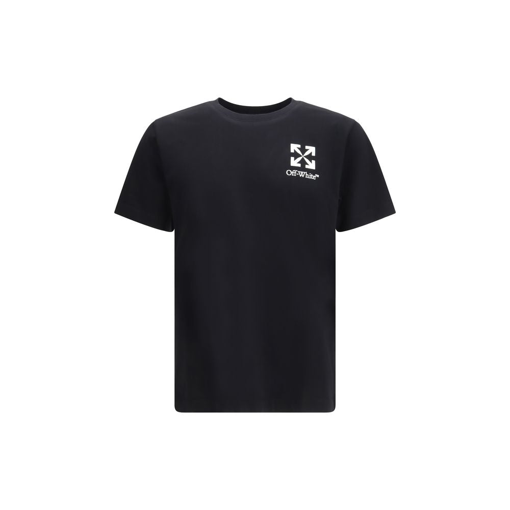 Off-White Black Cotton T-Shirt