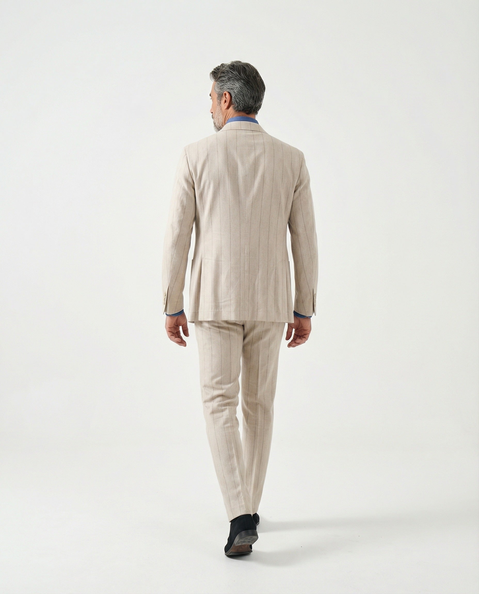 Brunello Cucinelli Beige Wool Blazer