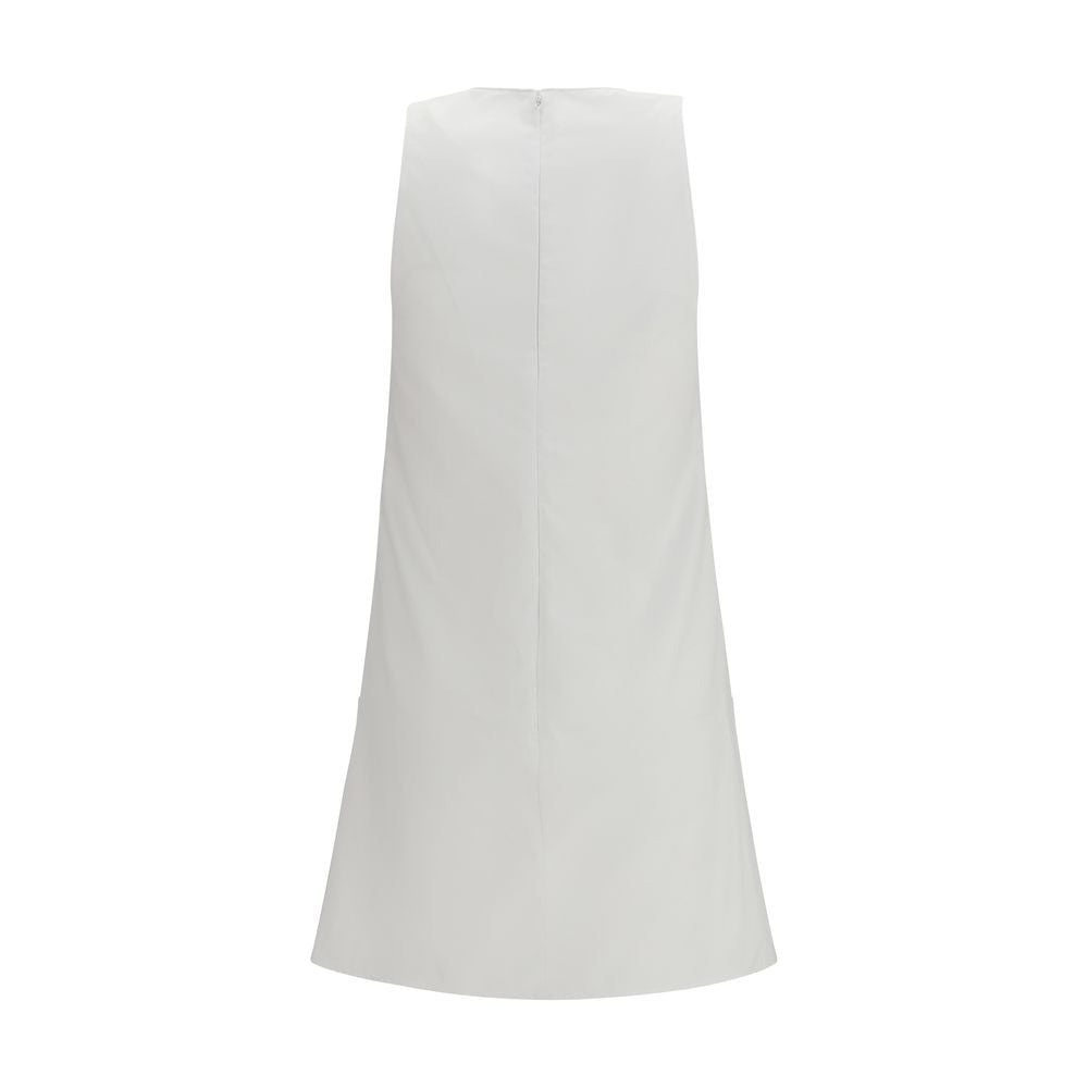 Courrèges White Cotton Casual Dress