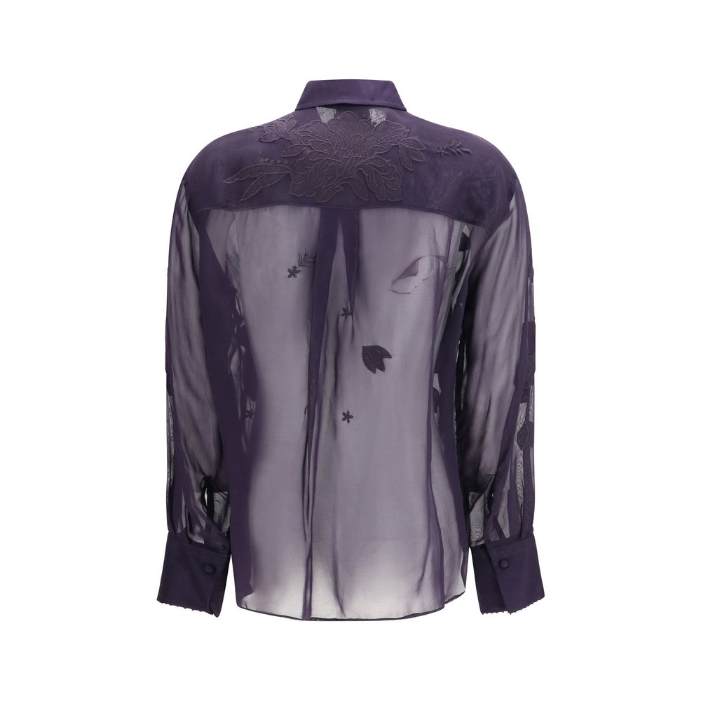 Forte_Forte Blue Viscose Blouse