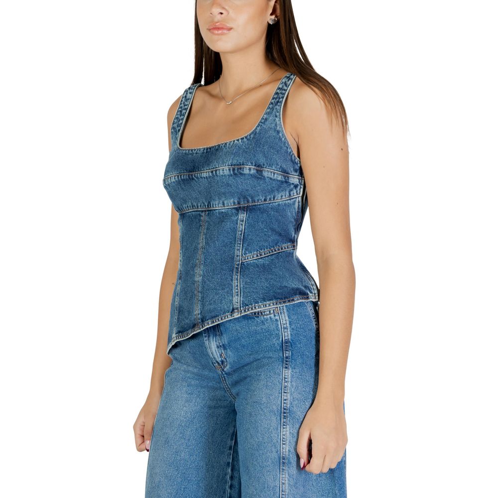 Colcci Blue Cotton Top