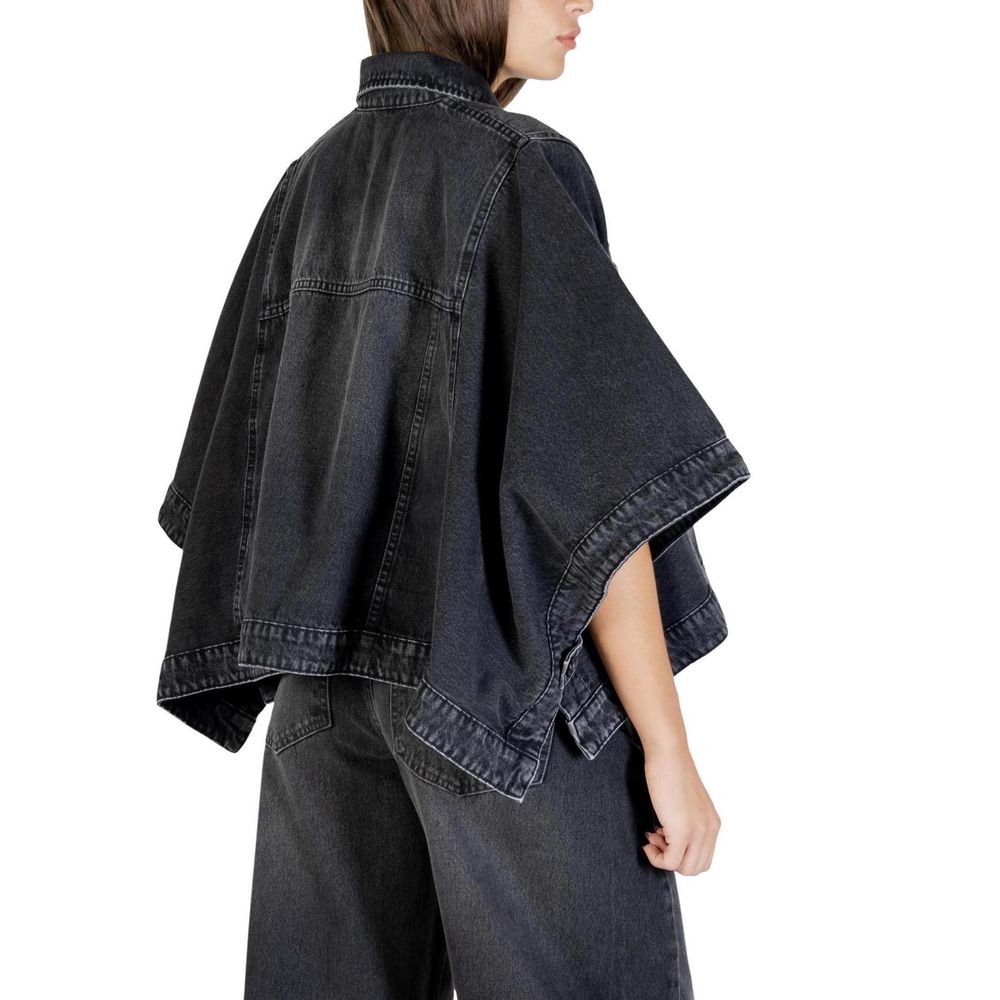 Colcci Black Cotton Denim Jacket