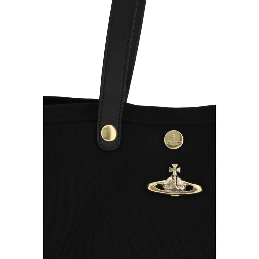 Vivienne Westwood Black Polyester Shoulder Bag