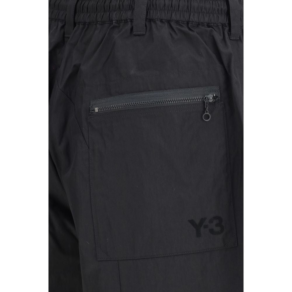 شورت برمودا Y-3 قطني أسود
