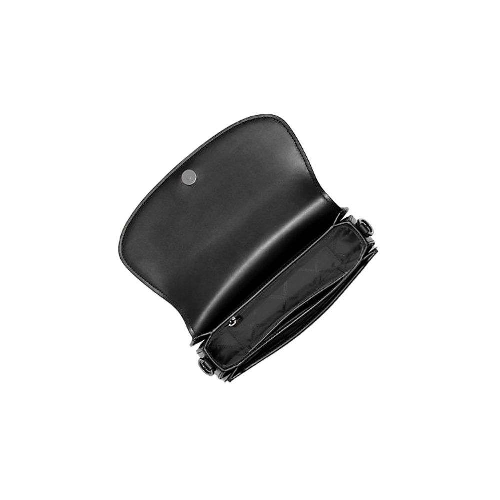 Michael Kors Black Leather Shoulder Bag