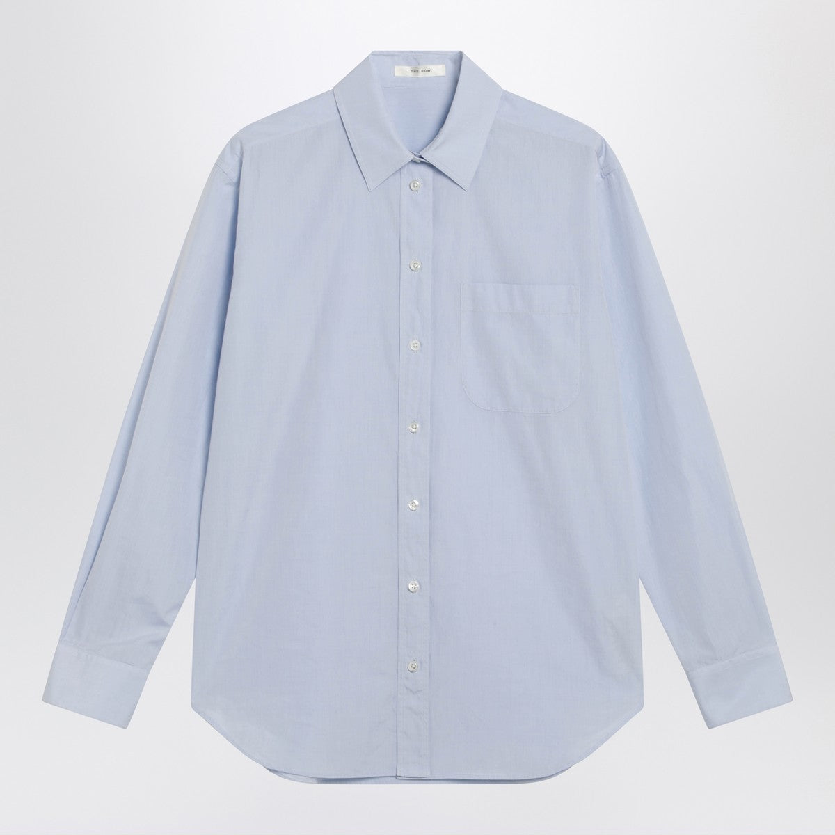 The Row The Row Light blue cotton shirt