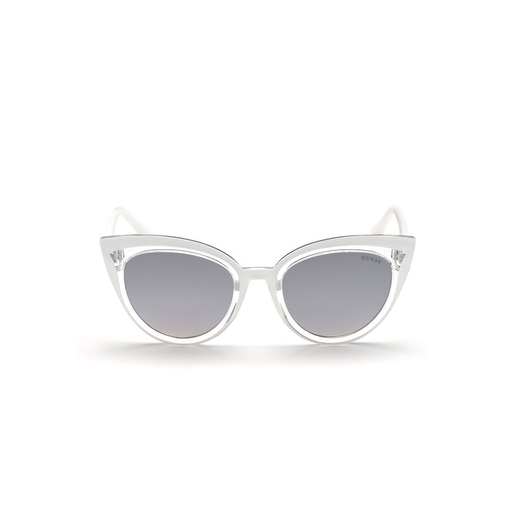 Guess White Injected Sunglasses