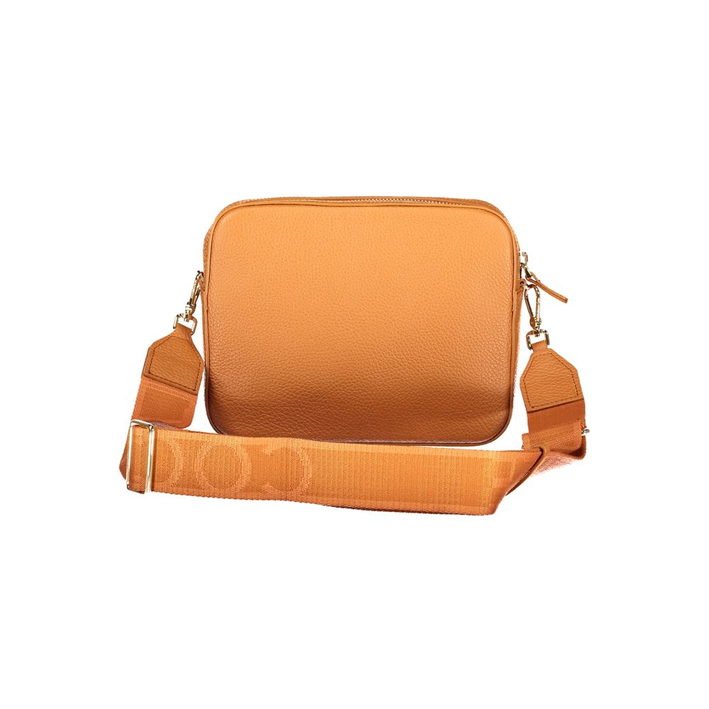 Coccinelle Arancione Leather Women Handbag