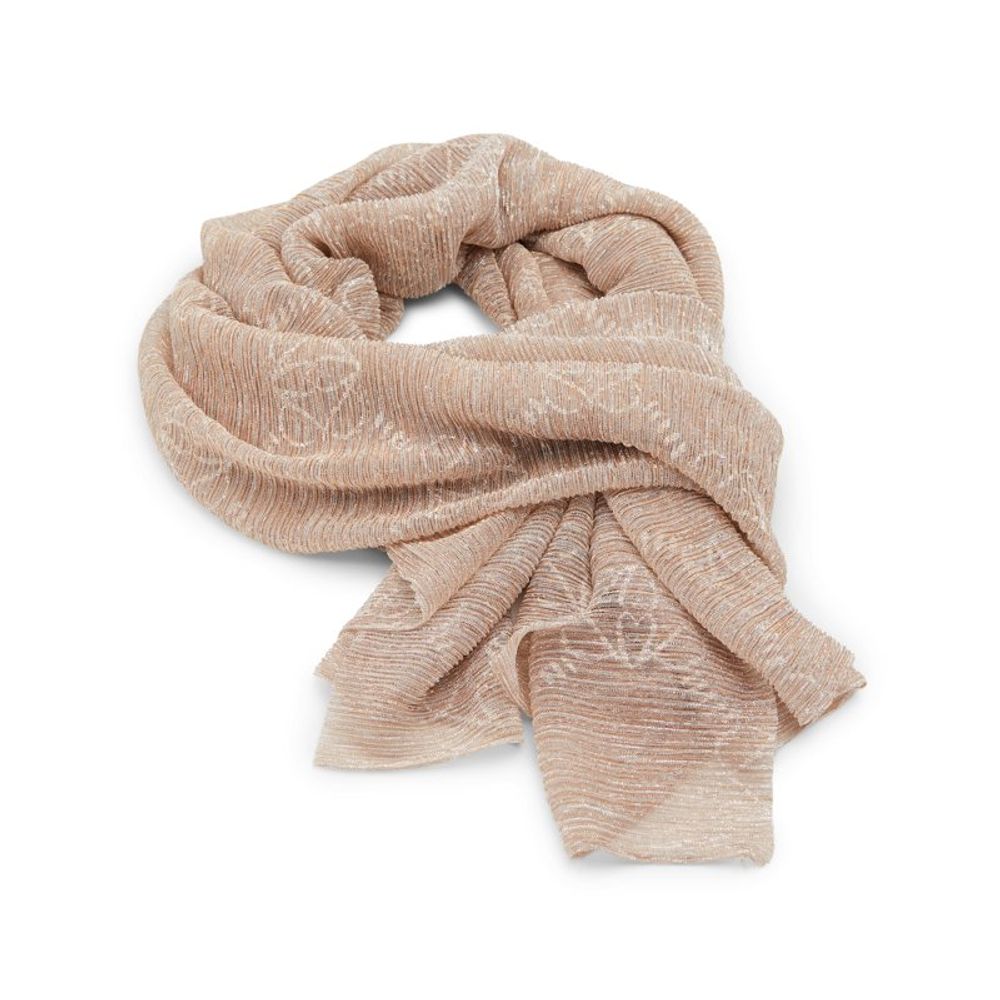 ALDO Rose Gold Polyacrylic Scarf