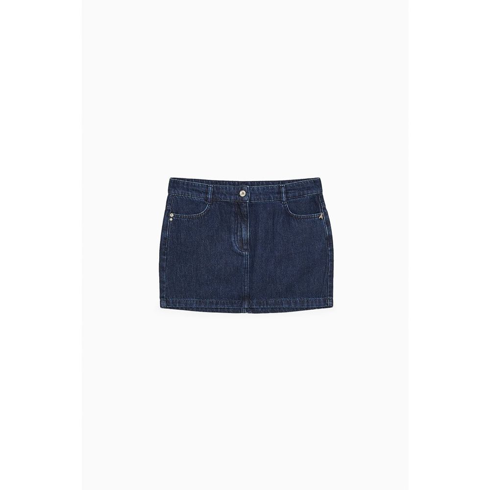 Patrizia Pepe Blue Denim Skirt