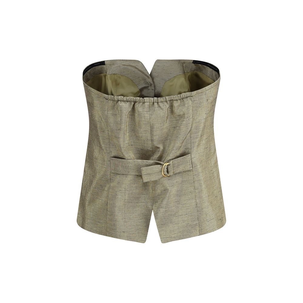 Forte_Forte Gold Cotton T-Shirt