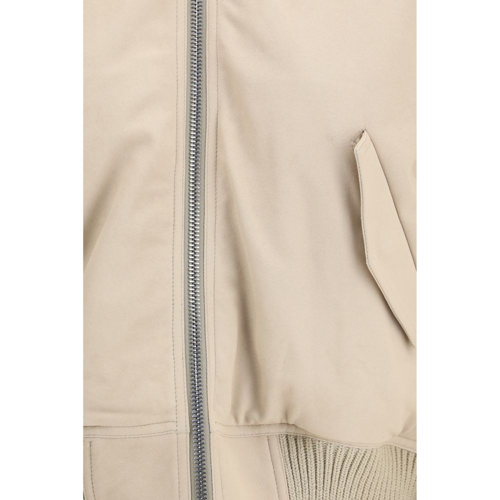 Rick Owens Beige Lamb Ovis Aries Aries Clothing