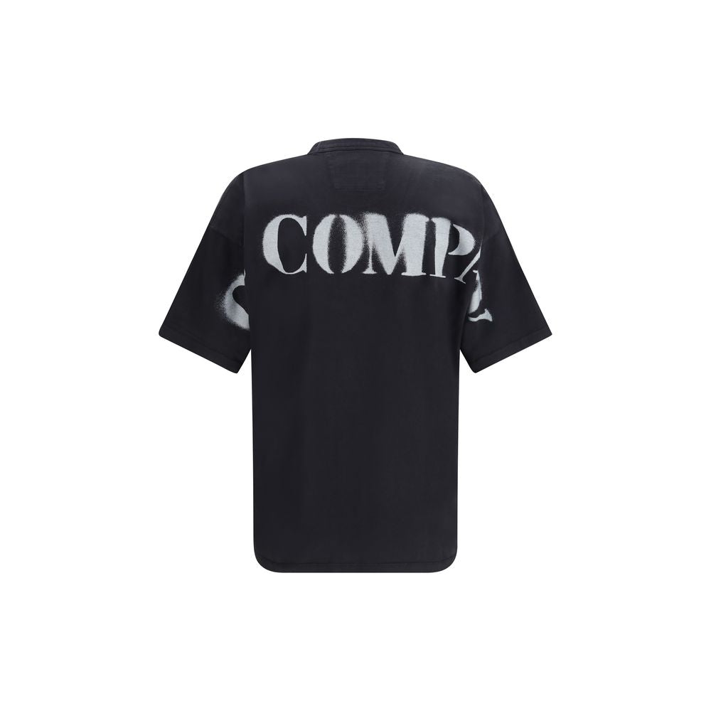 C.P. Company Black Cotton T-Shirt