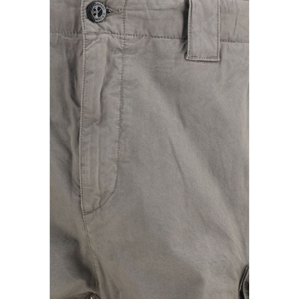 C.P. Company Gray Cotton Bermuda Shorts