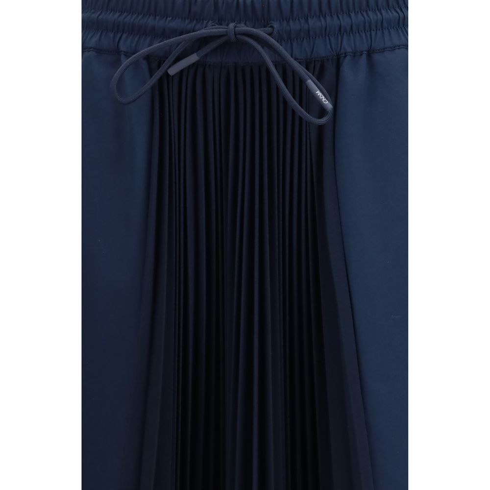 Max Mara Blue Polyester Skirt