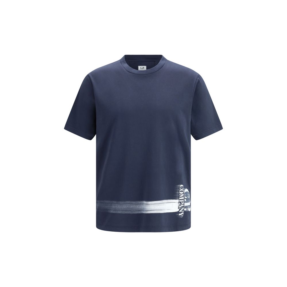 C.P. Company Blue Cotton T-Shirt