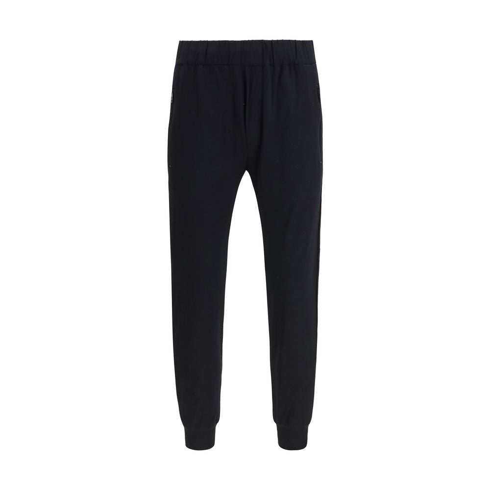 Prada Black Cotton Casual Pants