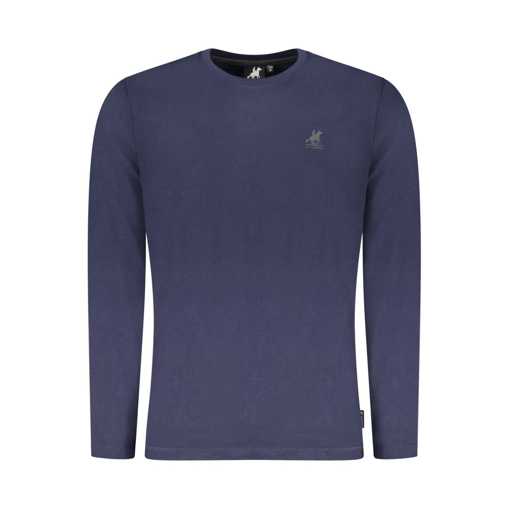 U.S. Grand Blue Cotton Men T-Shirt