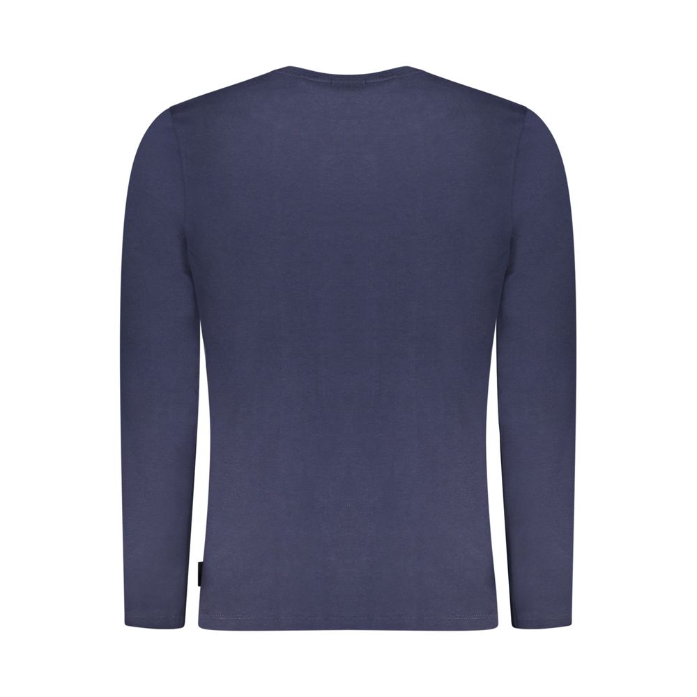 U.S. Grand Blue Cotton Men T-Shirt