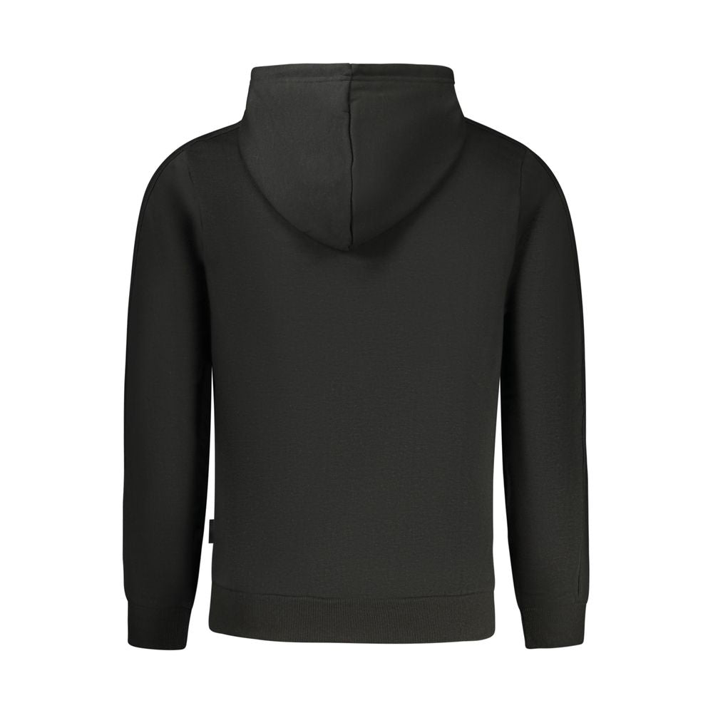 U.S. Grand Black Cotton Men Hoodie