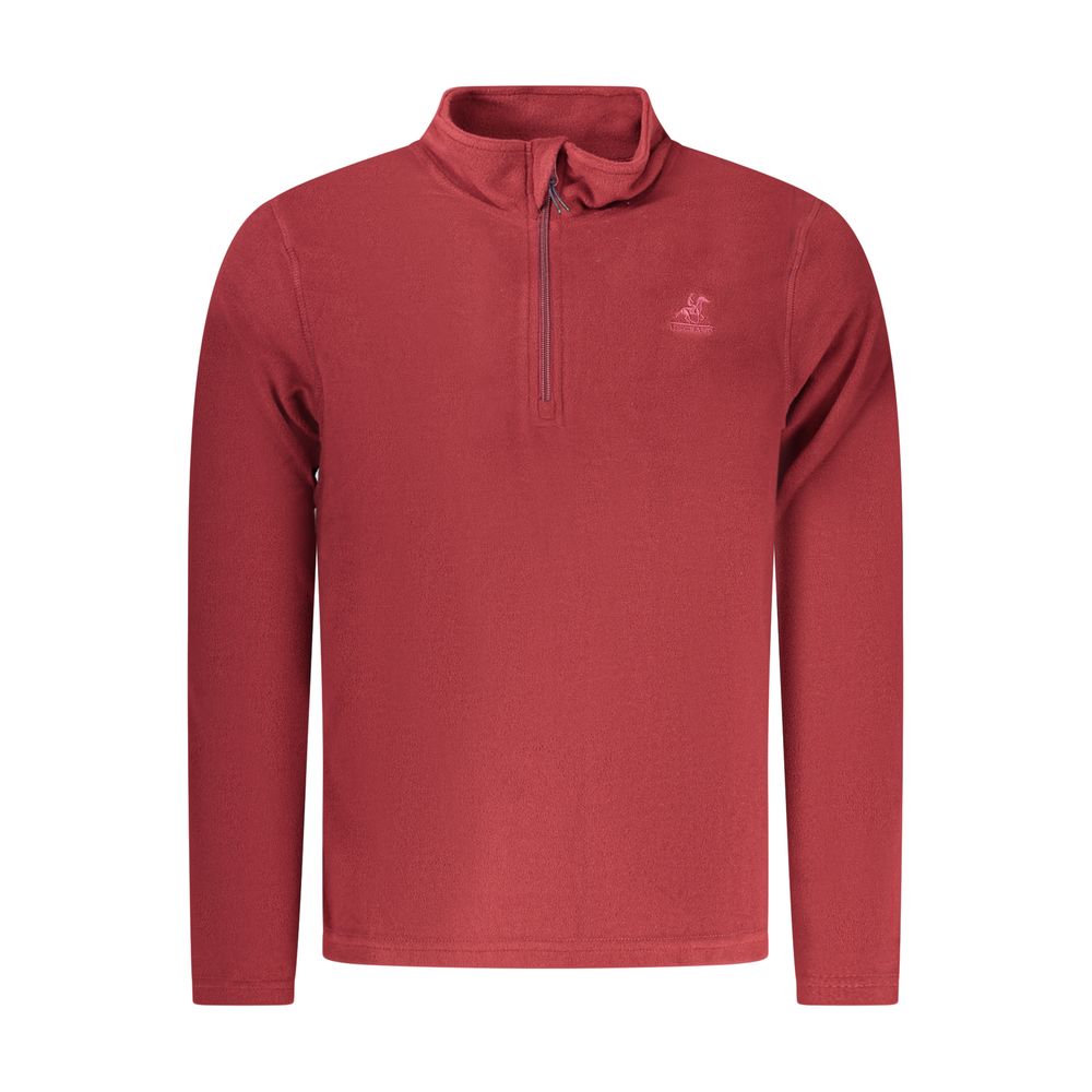 U.S. Grand Red Polyester Men Sweatshirt