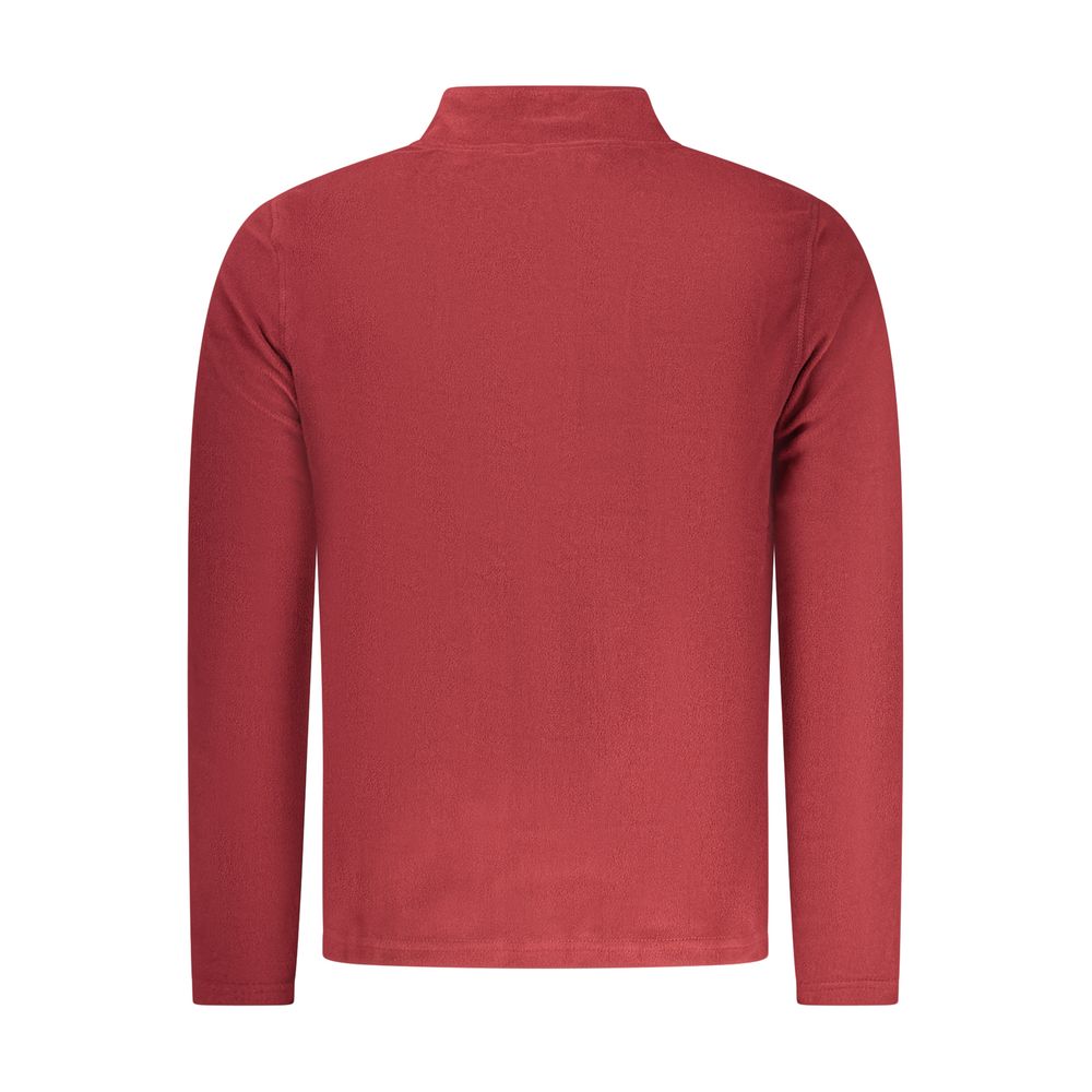 U.S. Grand Red Polyester Men Sweatshirt