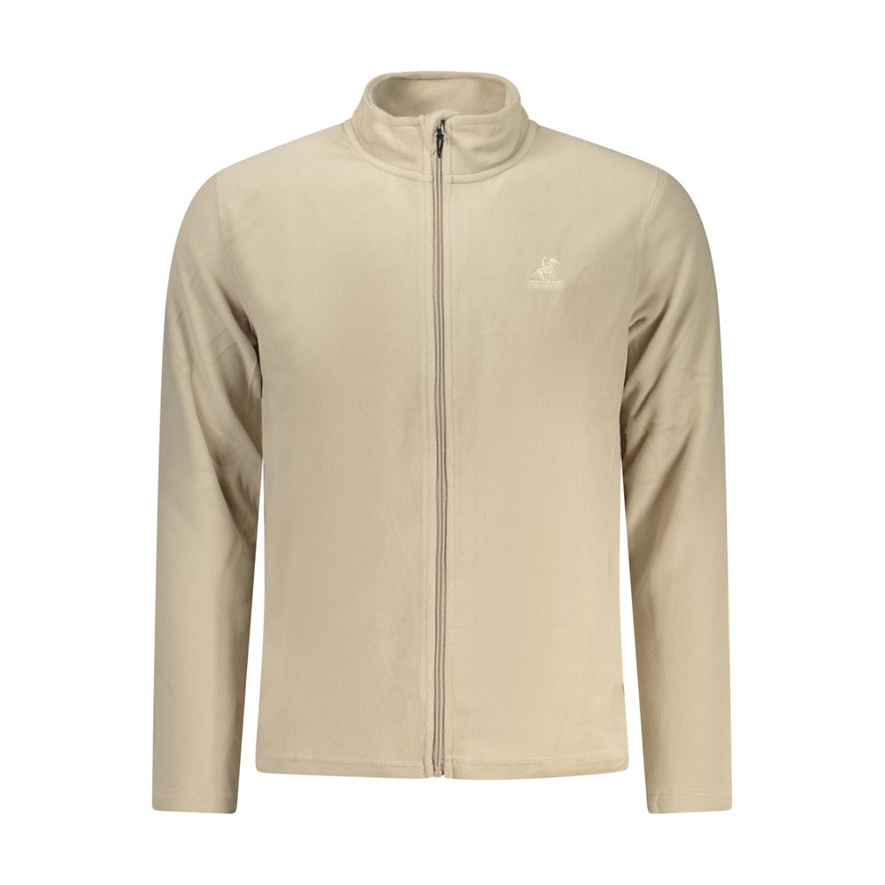 U.S. Grand Beige Polyester Mens Sweatshirt
