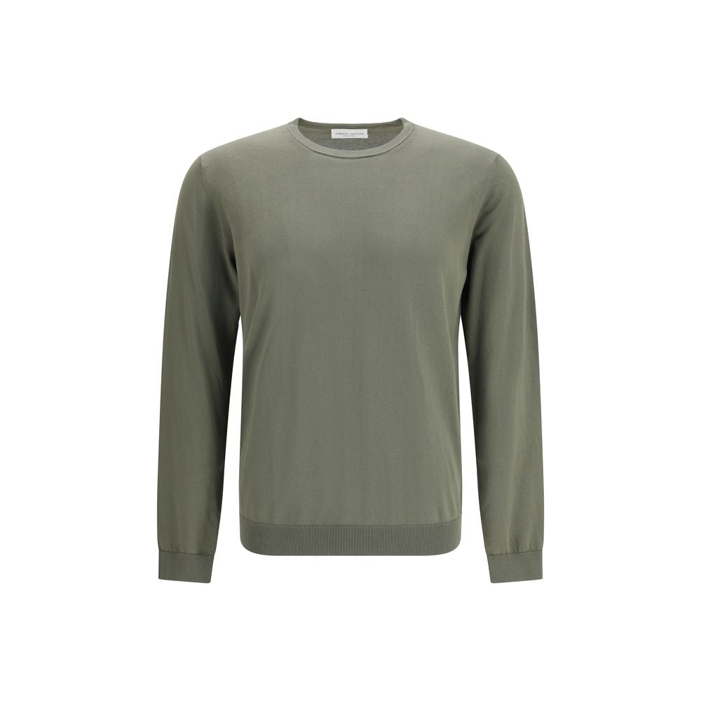 Roberto Collina Bicolor Cotton Sweatshirt