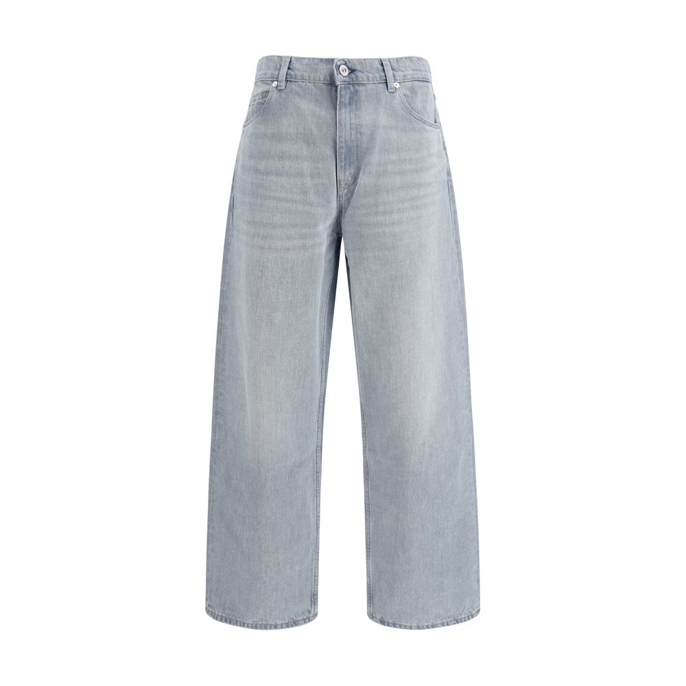 Our Legacy Blue Cotton High-Waisted Jean