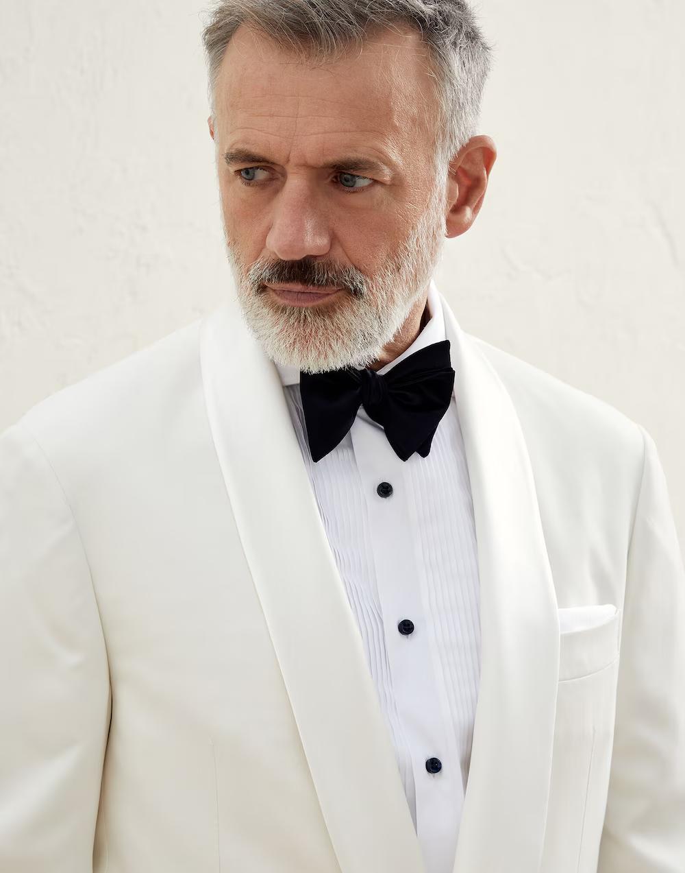 Brunello Cucinelli Bicolor Silk Blazer