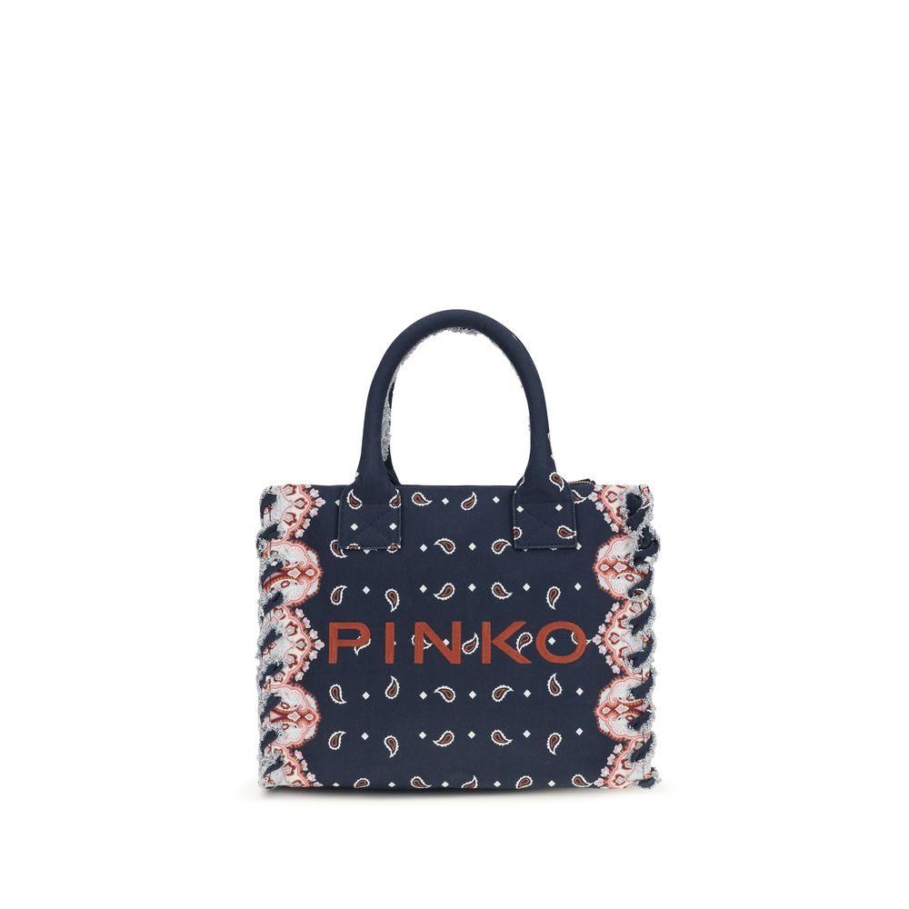 PINKO Multicolor Cotton Shoulder Bag