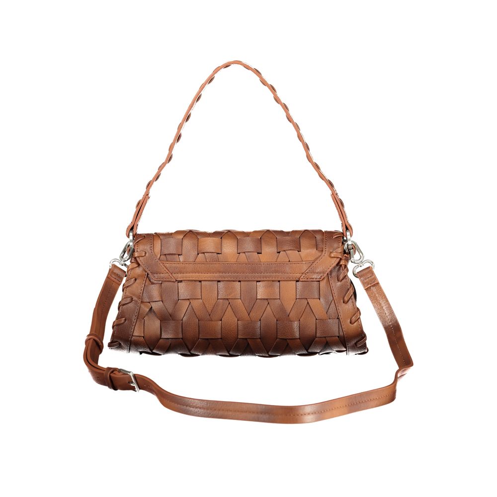 Desigual Marrone Poliuretano Women Handbag