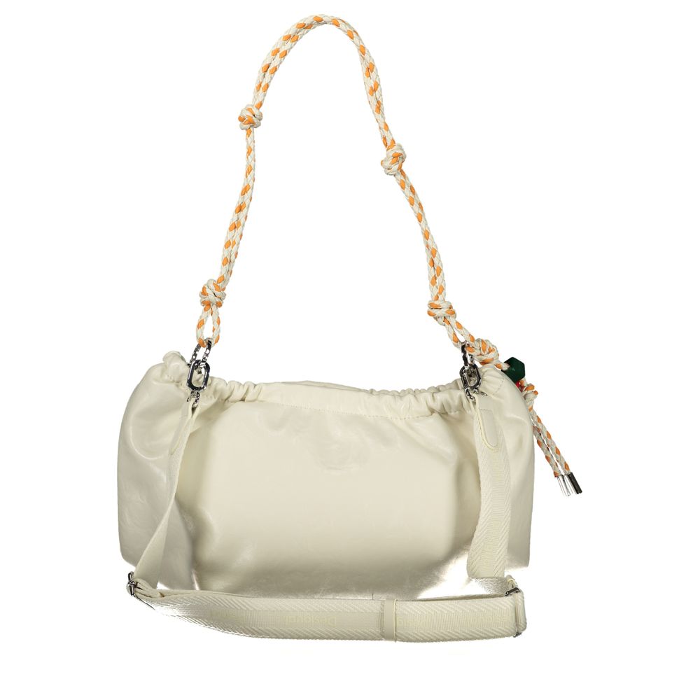 Desigual Ecru Polyurethane Women Handbag