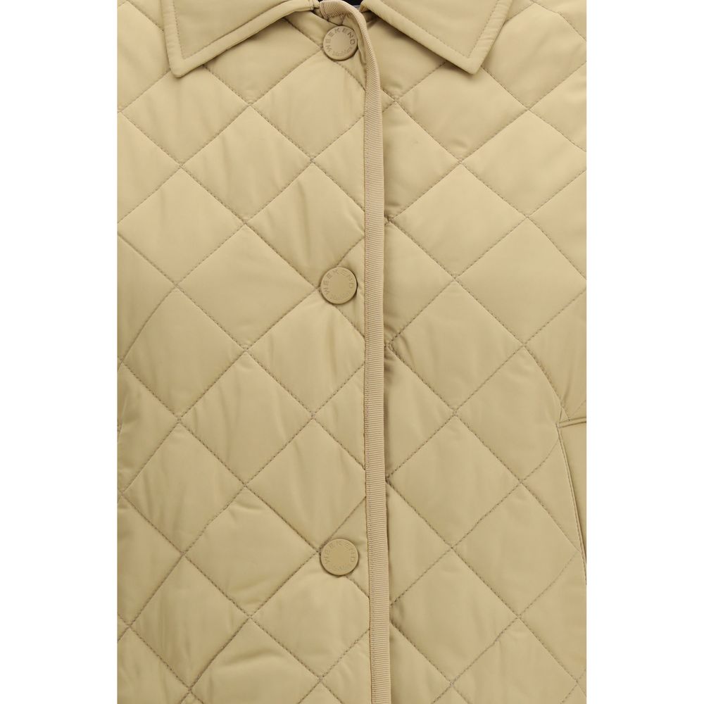 Max Mara Beige Polyester Coat