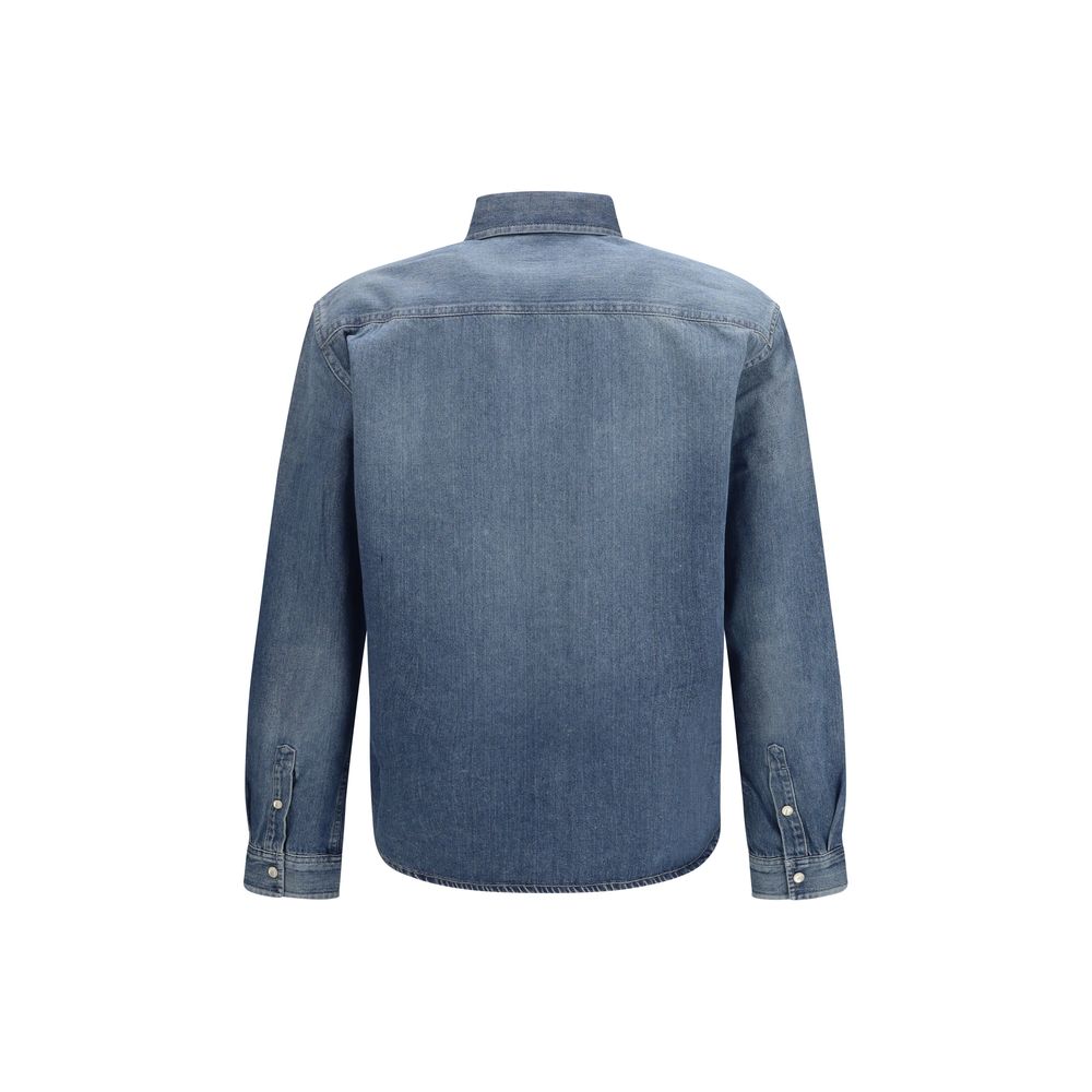 Saint Laurent Blue Denim Shirt