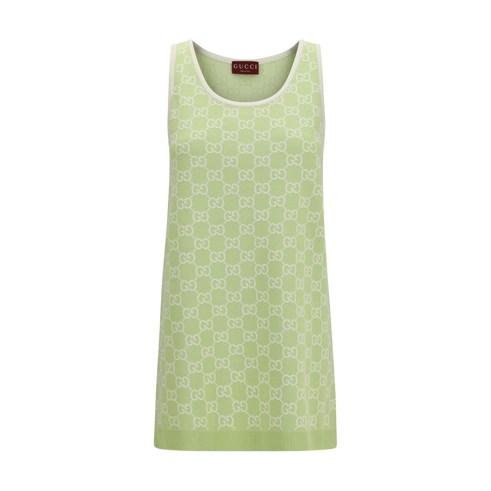 Gucci Bicolor Cotton Casual Dress